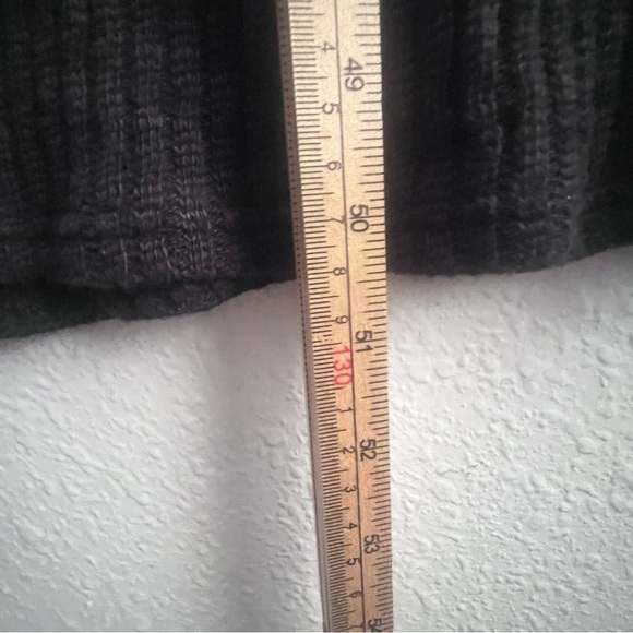 Everlane The Rib-Knit Cap-Sleeve Midi Dress Size L Black EUC - Picture 11 of 16